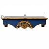 Multishade Colour Solid Wood Handcarved Saranga Floating Wall Shelf with distres finish by DisooFashions