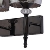 Eliante Modern Wall Lights Mild Steel & Glass Material Glossy Black & Smoky Finish