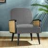 Haden Ratan Accent Chair in Grey Colour