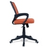 Diicea Mid Back Ergonomic Chair in Orange Colour