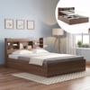 Sandon Storage Bed Size - Queen Finish - Classic Walnut