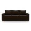 Apollo Compact Sofa Set (Colour : Chocolate, Cushion : Hard, Back Type : Regular, Seater : 3+1+1)