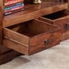 Earth Solid Wood Bookshelf in Honey