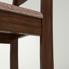 Monterey 4 Seater Dining Set with 1 Bench and 2 Chairs (Rubberwood, Dark Cappuccino Finish)