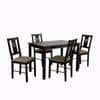 Artemis Solid Wood 4 Seater Dining Set