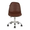 Beautiful Leatherette Dining Chair in Brown & Cream Colour