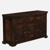 Sheesham Wood Sideboard In Scratch Resistant Provincial Teak Finish