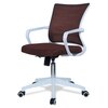 Iinea Mid Back Ergonomic Chair in Brown Colour