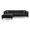 Lewis Sectional Sofa (Colour : Pebble Grey, Cushion : Soft, Seater : Left Aligned 3 Seater + Left Aligned Chaise)