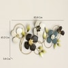 W-Remy Abstract Metal Wall Decor in Multicolor Set of 1