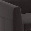 Rubik Premium 3 Seater Fabric Sofa in Pebble Grey Colour