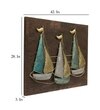 W-Perry Abstract Metal Wall Decor in Multicolor Set of 1