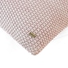 Moss Marld Pale Pink  And Beige Melange Cushion Cover 16X16 Inches