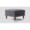 Pritchar Ottoman Color in Dark Grey
