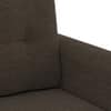 Winston 1 Seater Fabric Sofa in Fossial Brown Colour