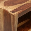 Sheesham Wood TV Unit in Scratch Resistant Rustic Teak Finish For TVs Up To 55 Inches