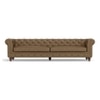 Winchester Essential 4 Seater Fabric Sofa in Dune Colour