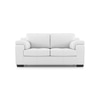 Trissino 2 Seater Premium Italian Leather Sofa In Polaris Colour