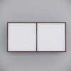 4 Doors Modular Wall Mounted Kitchen Cabinet With Adjustable Shelf In Cochwood Brown Finish