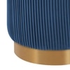Blissful Blue Pouf