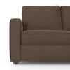 Apollo High Back 2 Seater  Fabric Sofa In Truffle Beige Velvet Colour
