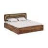 Seaside Escape Solid Wood King Size Box Storage Bed