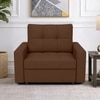 Barato  Pull Out Sofa cum Bed  in Brown Colour