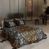 Stoa Paris Super King Size Enriched Cotton Bedsheet with 4 Pillow Covers  Size Eternal Chase
