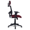 Dreaceo High Back Ergonomic Chair in Maroon Colour