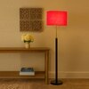 Devansh Wood & Metal Floor Lamp