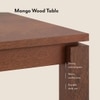 Atlas Solid Wood 6 Seater Dining Table With Rickman Lounge Chairs