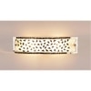 Caiden Multicolour Glass Wall Light