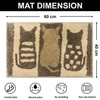 Luxe Home Super Soft Macau CAT Bath Mat(40x60 cm) - Pack of 1