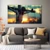 The Castle Decor Jesus Wall Painting Wooden Framed 27x48 Inch (Style 7)