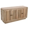 Craig Solid Mango Wood Sideboard with 4 Door in Natual Finish