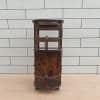 Logan Solid Wood Bar Cabinet in Walnut