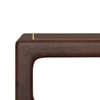 Sera Rectangular Solid Wood Coffee Table In Mango Walnut Finish