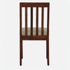 Aura Solid Wood 4 Seater Dining Set With 4 Chairs In Honey Finish