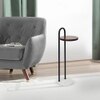 Metalsmith Iron Bedside Table – Brown Finish