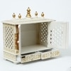 D'Dass Sheesham and Mdf Wooden Home Temple For Pooja Mandir For Home