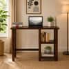 Shri Art Writing Table in Provincial Teak