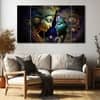 The Castle Decor Premium Radha Krishna Wall Art Wooden Frame 27x48 Inch (Style 4)
