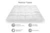 Springtek Premium Luxe Micro Fibre Mattress Topper for Single Size Bed 72x36x2 in