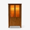 Aayam Solid Wood Highboard in Brown Colour