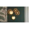 Ruby Gold Iron Hanging Light