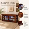 Rangrez Sheesham Wood Trunk in Honey Oak Finish