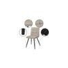 Happiness is Complimentary Dining Chair-Beige
