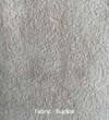 Daviana Boucle Fabric Lounge Chair in White Colour