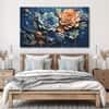 The Castle Decor Multicolour 3D Flowers Wall Art Set of 5 27x48 Inch