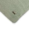 Violette Arch Green Cotton Knitted Decorative Cushion Cover 12 x 20 Inches